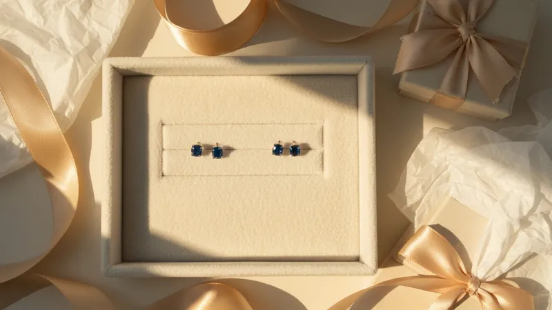 Boucles d'oreilles saphir cadeau : guide pour bien choisir