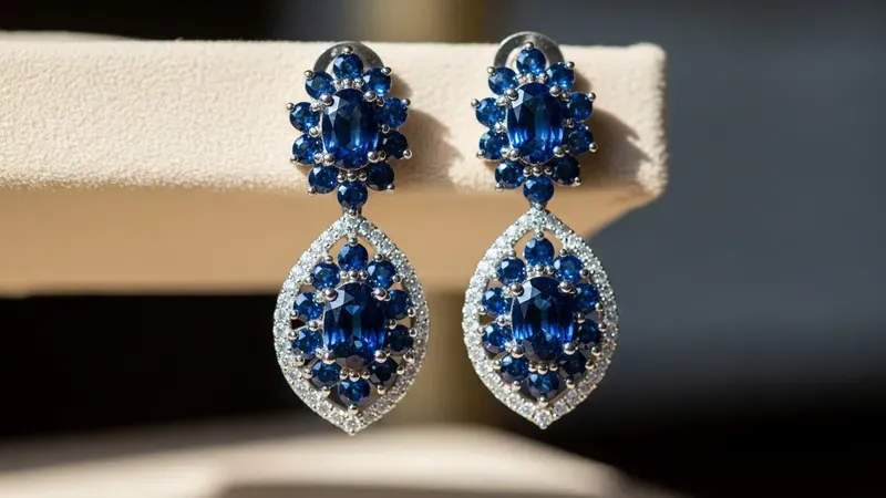 Boucles d'oreilles saphir design : guide pour bien choisir